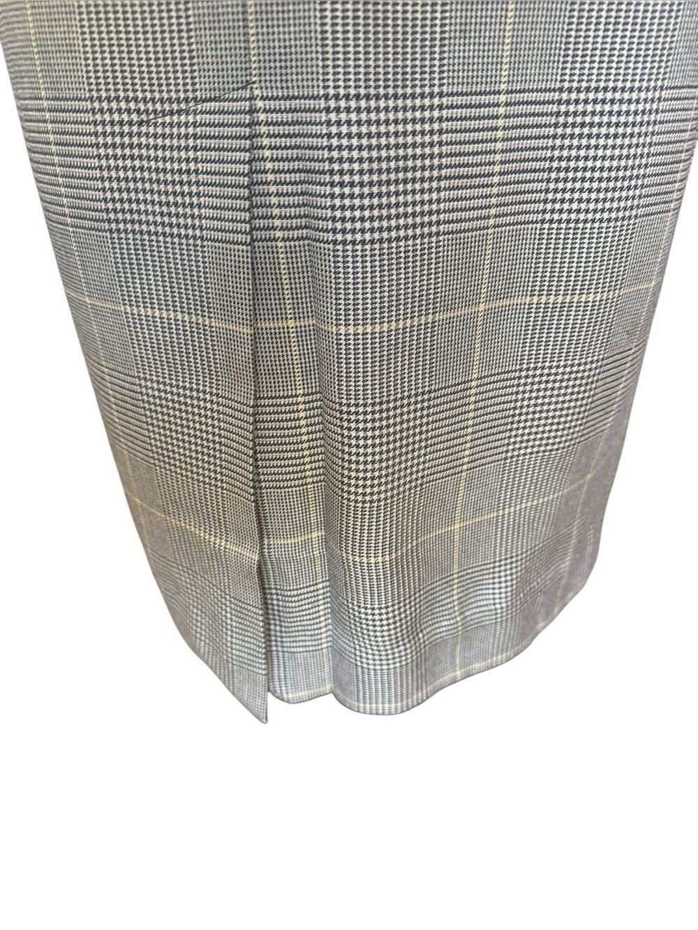 Vintage 70s 80s Ralph Lauren Glen Plaid Midi Skirt Classic Preppy sz Small - Picture 9 of 16